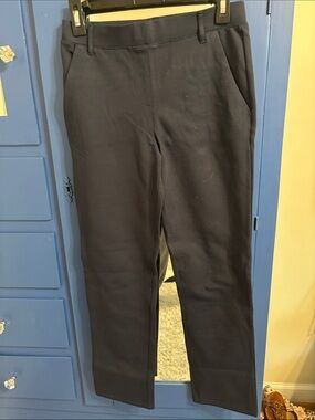 Quince Navy Ponte Pants - size S